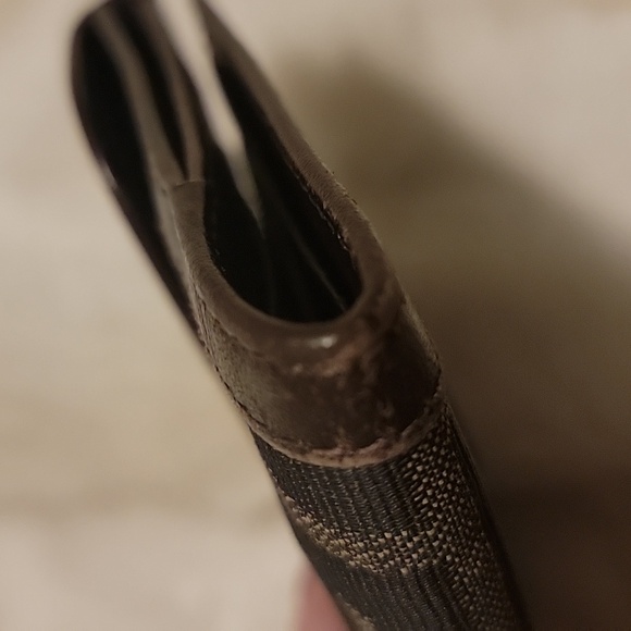 Fendi ZUCCA Brown Monogram Small Bifold Wallet - Picture 11 of 11